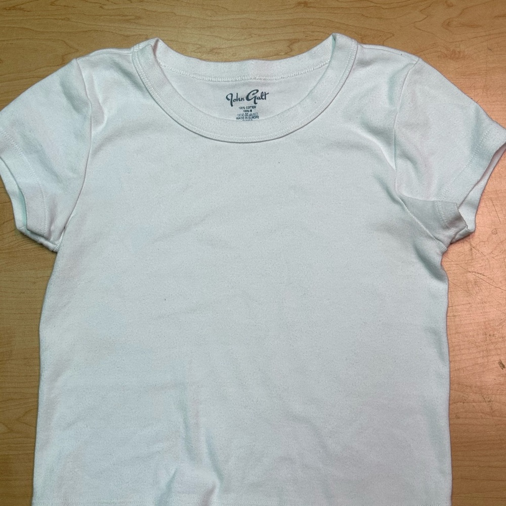 John Colt  White Short Sleeve Crew Tee